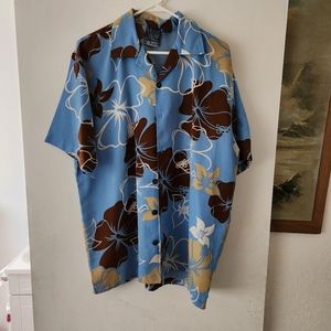C-Two Surf Beauty Large Men's Hawaiian Shirt